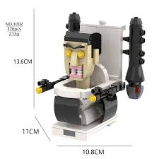 Skibidi Toilet Figure Building Block Kit, Toilet Toys Titan Speaker Man  Buildable Horror Game Model Toys, Collectible Anime Building Bricks  Halloween for Kids Adults Game Fans - 376 Pieces - Walmart.ca