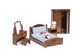 Calico critters bedroom & vanity set gift kids toy play epoch cc1747 new. Calico Critters Master Bedroom Set