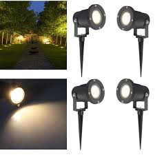 4x Gartenstrahler Gartenlicht 3w Led Aussen Lampe Wegbeleuchtung Bodenstrahler Led Strahler Wegbeleuchtung Gartenstrahler