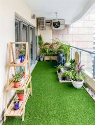 We want to offer you a new and different idea. Balcony Artificial Grass Real Like Floor Ideas Balcony Decoration Eco Friendly Garden Ideas