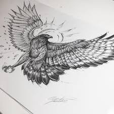 Realistic Bird Of Prey Tattoo Custom Red Tailed Hawk Hawk Redtailedhawk Linework Lineart Geometric Bird Tattoo Custom Eagle Tattoo Eagle In 2020 With Images Eagle Tattoos Red Bird Tattoos Hawk Tattoo