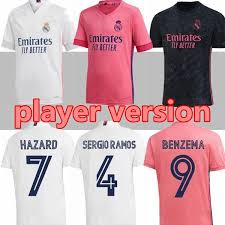 Find the latest sergio ramos jerseys, shirts and more at the lids official online store. 2021 Player Version 20 21 Real Madrid Hazard Soccer Jersey 2020 2021 Real Madrid Jerseys Benzema Sergio Ramos Kroos 19 20 Football Jerseys From Skywar10001 17 1 Dhgate Com