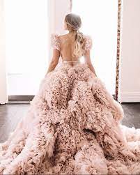 In colored wedding dresses and other wedding decorations include. Pretty In Pink Our Favorite Blush Wedding Dresses Green Wedding Shoes