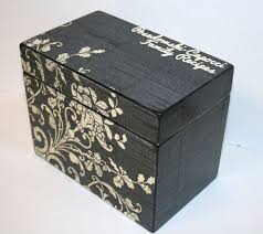 Recipe Box 4x6 4 X 6 Custom You Design It Handmade Personalized Wooden Recipe Card Address File Box 35 00 Via Et Recipe Box Wooden Diy Card Box Recipe Box