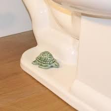 Set Of 2 Sea Turtle Toilet Bolt Caps In Green Glaze January Shipping My Other Creatures Colors A Turtle Bathroom Amazing Bathrooms Cat Proofing