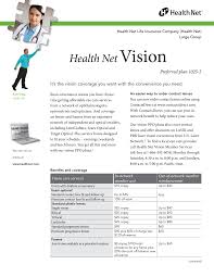Top vision insurance tips vision insurance and vision discount programs are not the same. Https Www Healthnet Com Static Broker Unprotected Pdfs Ca Large Vision Preferred 1025 3 Pdf