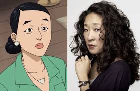 In “Invincible” Sandra Oh is killing it.