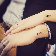 The best couple tattoos for its simplicity. Couple Tattoos Best Couple Tattoos Matching Couple Tattoos Couple Tattoos