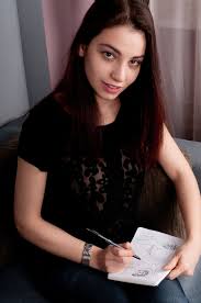 Long hair and Milena Ray's feet an irresistible combination