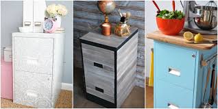 Plywood to match the depth of the cabinet, but make it at least an inch taller than the opening so you can fasten it to the face frame as shown. 9 Filing Cabinet Makeovers New Uses For Filing Cabinets