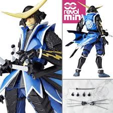This macross 7 fire bomber figure of nekki basara is seen in an epic pose, with guitar and mic in hand. Action Figures Revoltech Revol Mini Figure Rm 004 Sengoku Basara Masamune Date Japan Kaiyodo Jp Redberylevents