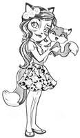 Lalka lol omg lol surprise Kolorowanki Enchantimals Morning Kids