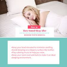 Sleeping after getting wisdom teeth removed can actually be less complicated if you follow the right steps. Kurt Schneider Dds On Twitter How To Have A Better Night S Sleep After Having Your Wisdom Tooth Removed