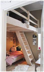 Needing the perfect furniture piece to complete your bedroom aesthetic? Raise The Roof Kids Loft Bed Inspiration Cool Loft Beds Kids Loft Beds Beds For Small Rooms