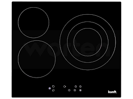 En la parte superior tiene un horno de medidas gn 2/1. Placa De Vitroceramica Kunft Kvh3934 Electrica 59 Cm Negro Worten Es