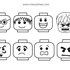Black And White Lego Bricks Clipart Activities Archives Messy Times Lego Faces Lego Birthday Lego