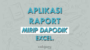 Check spelling or type a new query. Aplikasi Raport K 13 Sd 1 6 Lengkap Mirirp Dapodik 2019 Cakguru Com