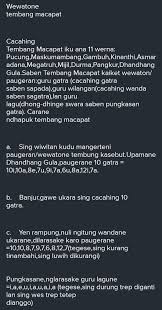 We did not find results for: 5 Jlentrehna Wewatone Tembang Macapat Wangsulan Brainly Co Id