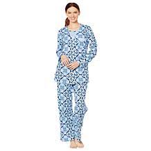 Exclusive Aria 3 Piece Cotton Jersey Pajama Set