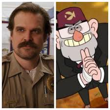 Sometimes Soos and his antics remind me of Homer Simpson.