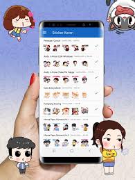Maka jika memang kalian sudah tidak sabar untuk menggunakan aplikasi ini kalian bisa langsung download pada tautan link berikut. Kumpulan Sticker Keren Wastickerapps For Android Apk Download