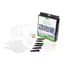 Crayola Signature Paint Pour Canvas Art Kit Walmart Com Walmart Com
