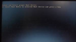 Once in the bios select 1st boot device as your hard drive. Loading Boot Driver Error Fix Reboot And Select Proper Boot Device Fix Youtube