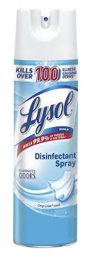 Lysol Disinfectant Spray 19 Oz At Menards