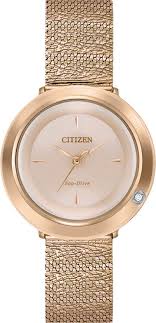 New Citizen Ambiluna Women S Watch Rose Gold Stainless Steel Em0643 50x Citizen Rose Gold Watches Women Diamond Watches Women Women Diamond