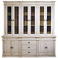 Kitchen cabinets with glass doors are for those who like to turn these lovely shelves into showcases. Casa Padrino Country Style Kitchen Cabinet Antique White Brown 225 X 53 X H 230 Cm 2 Piece Kitchen Cabinet With 10 Doors And 3 Drawers