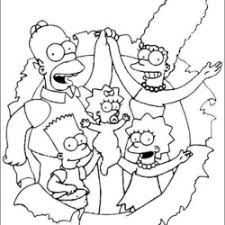 A coloração é essencial para o desenvolvimento geral de uma criança. Desenhos Dos Simpsons Para Imprimir E Colorir