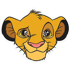 Simba is a fictional character and the protagonist of disney's the lion king franchise. Simba Disney Lowenkonig Karton Gesichtsmaske Partyrama Ch