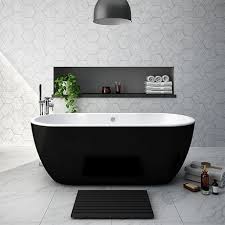 Browse through our rich selection of freestanding bathtubs and buy the matte black bathtub model of you. Verona Black Freestanding Modern Bath Victorian Plumbing Uk