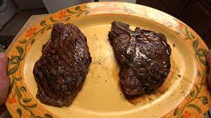 It's fine grained and flavorful. T Bone Vs Rib Eye Youtube