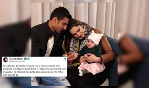 Shoaib Malik Requests Fans Not To Drag Family After Sania Mirza Got Trolled By Fans After India Beat Pakistan During Icc Cricket World Cup 2019 Match See Post India Com This past week, the actor reached dubai with the entire crew for their first show which got cancelled due to bad weather. shoaib malik requests fans not to drag
