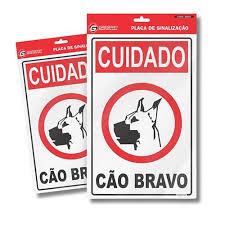 PLACA ADVERTENCIA P - DIVERSAS