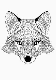 Your body will relax as you spend more time coloring. Pl Kolorowanki Dla Doroslych Fox Coloring Page Animal Coloring Pages Mandala Coloring Pages