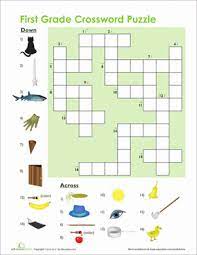 Online jigsaw puzzles for kids. 1st Grade Vocabulary Crossword Worksheet Education Com