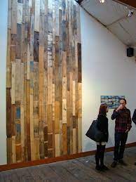 Reclaimed Wood Wall Diy Wood Wall Wood Pallet Wall Reclaimed Wood Wall