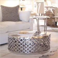 Lennox Drum Coffee Table Round Metal Coffee Table Coffee Table