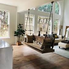 This Gorgeous Traditional Swing Is Intricately Carved And Is A Great Seating Option For A Living Room Imag Room Swing Home Entrance Decor Living Room Theaters