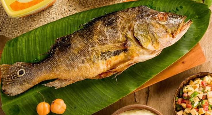 Grilled Peacock Bass