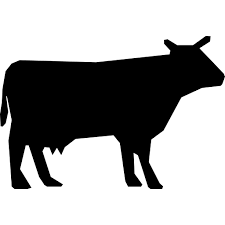 Cow Silhouette Free Vector Icons Designed By Freepik Cow Icon Black Cow Vector Icon Design