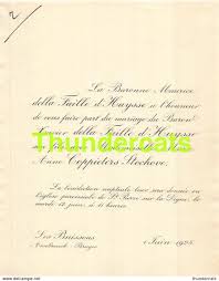 Anom images portrait photos anciennes personnages. Wedding Faire Part Mariage Maurice Della Faille D Huyssa Xavier Marie Anne Coppieters Stochove Assebrouck Assebroek Bruges 1928