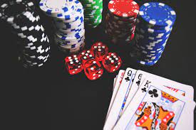 Casino Chips & Cards Royalty-Free Stock Photo