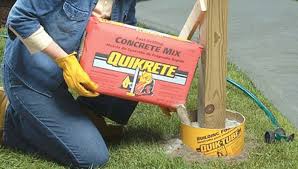 The above information covers how to dig out a fence post hole, for more information on how to fix fence posts in place, see our. Setting A Post With Concrete