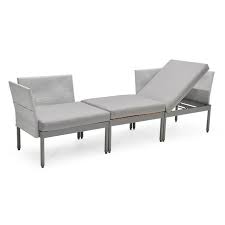 Mini Multilounge 3 Teilig Graumini Multilounge 3 Teilig Grau Grau Lounge Garten Lounge Terrassengestaltung