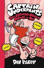 In book 6, george, harold, and krupp were hiding behind one of these curtains when george turned krupp into captain underpants. Captain Underpants Captain Underpants Three Outstandingly Outrageous Outings In One Books 7 9 Scholastic Shop