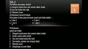 Pembahasan Latihan Soal Akm Pendidikan Agama Islam Sd Youtube