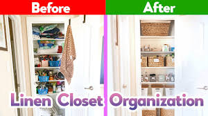 Large linen closet organization sometimes bigger isn't always better. Bathroom Closet Organization Inspiration From Glamorous Versatility Container Stories